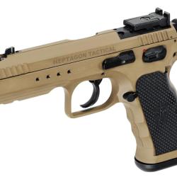 PISTOLET TANFOGLIO HEPTAGON TACTICAL 9X19 K FDE