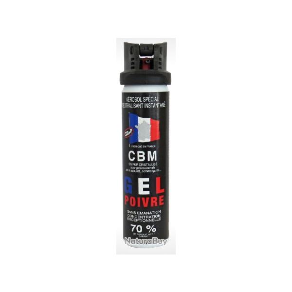 A�rosol de d�fense CBM pepper gel 75ml
