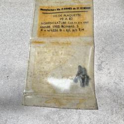 Lot de 5 vis de plaquette pour MAC50