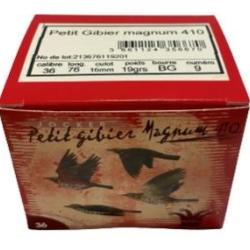 Cartouches JOCKER calibre 410 MAG (36/76) 19G BG n&deg;7 x25