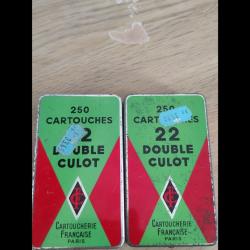 Lot de deux bo&icirc;tes de bosquettes