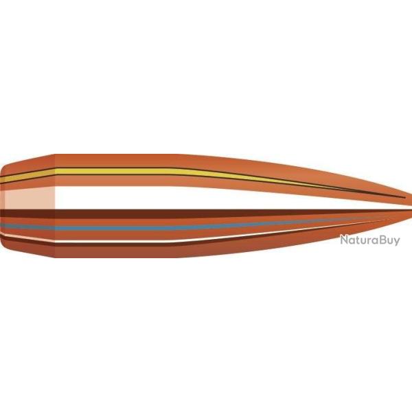 Ogives HORNADY BTHP MATCH - cal: 30 (.308") - 168gr - sachet de 100 unit�s