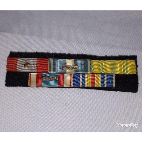 Rappel de m�dailles placard Indo guerre d'Alg�rie