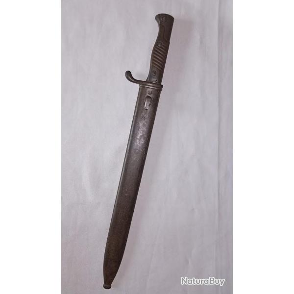 Ba�onnette allemande mauser 98/05 Prusse ww1 m�me num�ro