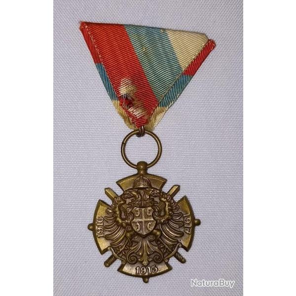 M�daille comm�morative guerre 14/18 SERBIE WW1