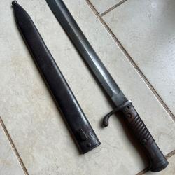 Ba&iuml;onnette allemande ww1 Deutsche Machinen Fabrik