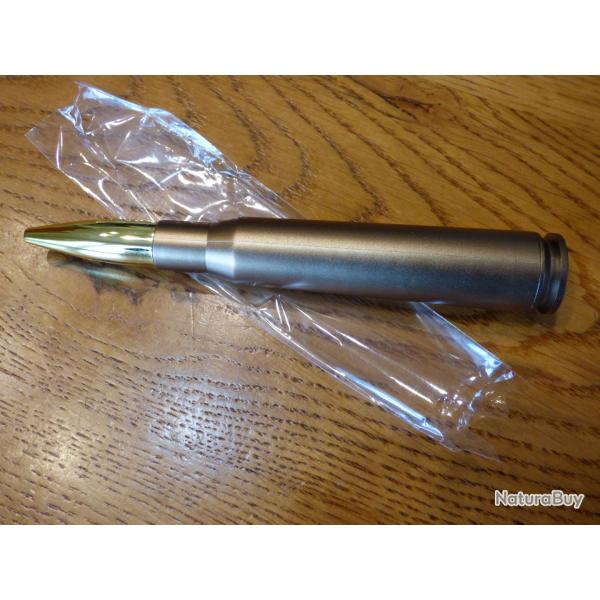 TRES JOLIE BALLE EN STILO BILLE FONCTIONNE COMME TEL - SUPERBE IMITATION MUNITION 12,7mm COLLECTION
