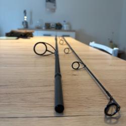 Vends lot de trois cannes carpe starbaits