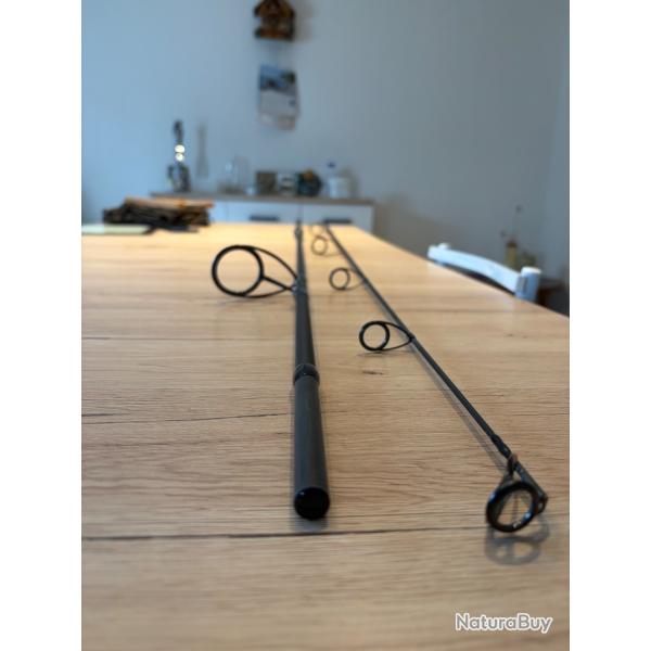Vends lot de trois cannes carpe starbaits