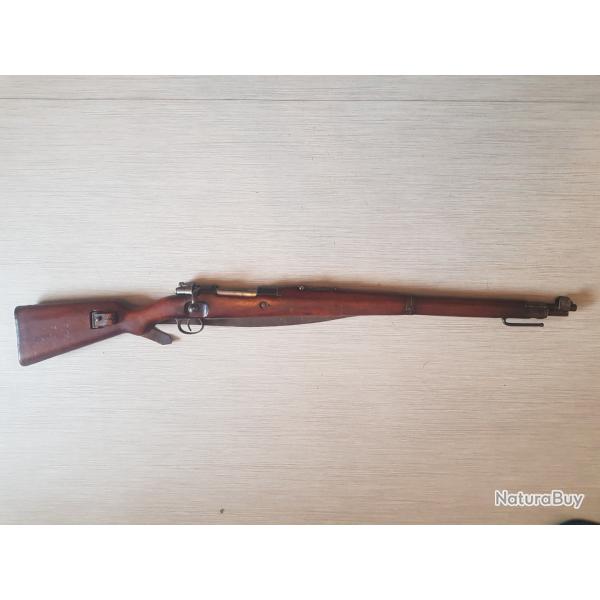 Mauser g98 erfurt date 1915 en 8x57is avec sangle d epoque