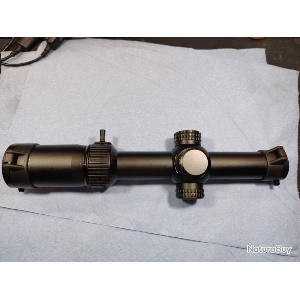 Lunette Vortex Strike Eagle 1-6x24 reticule AR-BDC3 IL SFP