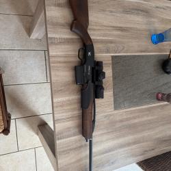 Carabine &agrave; pompe Verney Carron Impact LA -Cal.30-06 avec point rouge Aimpoint H34S