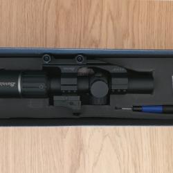 Lunette BURRIS RT6 1-6X24 BALLISTIC AR avec FASTFIRE III et montage 30mm