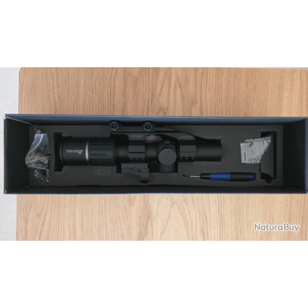 Lunette BURRIS RT6 1-6X24 BALLISTIC AR avec FASTFIRE III et montage 30mm
