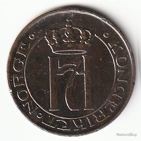 Pi�ce de Monnaie NORVEGE 5 ORE Haakon VII 1911