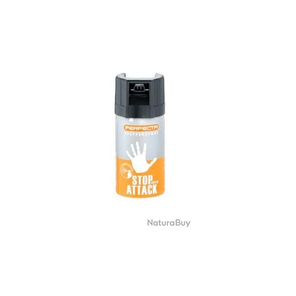 A�rosol bombe de d�fense UMAREX stop attack gaz poivre 40ml