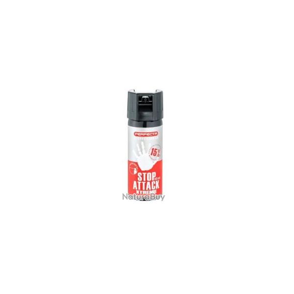 A�rosol bombe de d�fense UMAREX stop attack xtrem gel poivre 50ml
