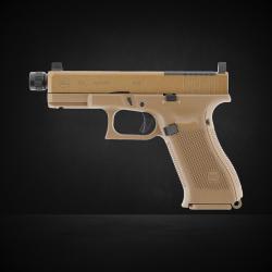 PISTOLET GLOCK 19X MOS BBS 6MM CO2 1J - COYOTE