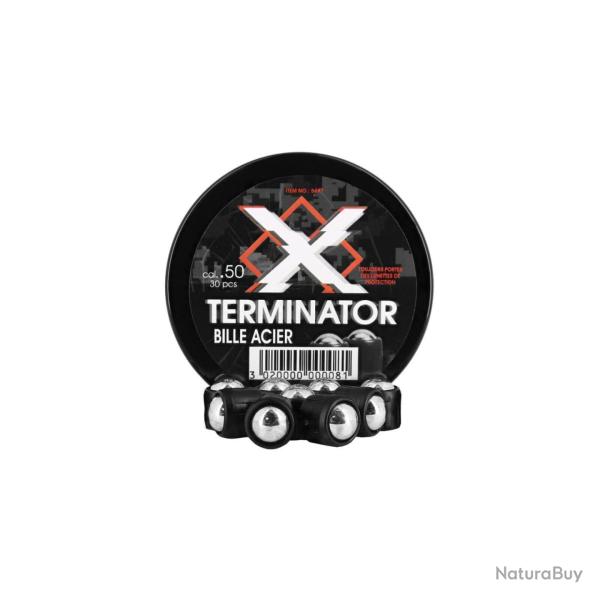 Bo�te de 30 balles X TERMINATOR calibre 50