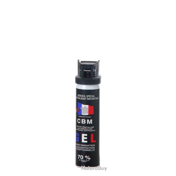 Bombe lacrymog�ne gel CS 75mL CBM