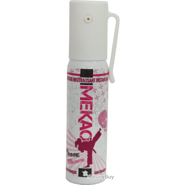 Bombe lacrymog�ne gel poivre mekao 25mL CBM
