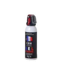 Bombe lacrymog&egrave;ne gel poivre 100mL CBM