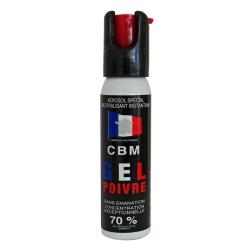 Bombe lacrymog&egrave;ne gel poivre 25mL CBM
