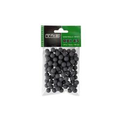 100 billes caoutchouc noyau acier Umarex - cal 43