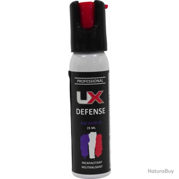 Bombe lacrymog�ne Gaz CS 25mL UX