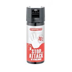 Bombe lacrymog&egrave;ne gel poivre 50mL - Perfecta