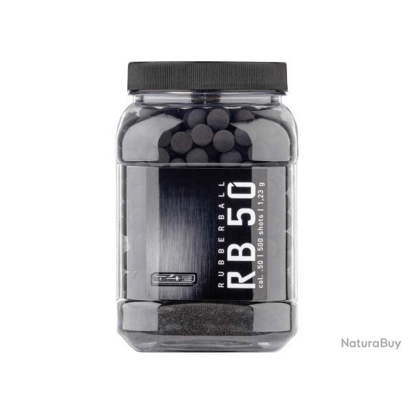 Pot de 500 billes caoutchouc T4E - calibre 50