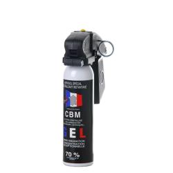 Bombe lacrymog&egrave;ne gel CS 100mL &agrave; poign&eacute;e CBM