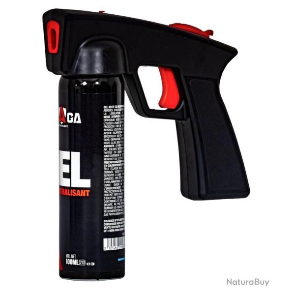 Bombe lacrymog�ne Praga gel CS Pro - 100mL