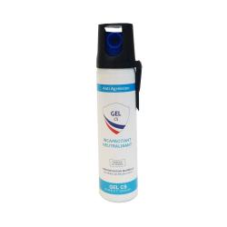 Bombe Lacrymog&egrave;ne Gel CS 75ml Auto-D&eacute;fense Usage Urbain