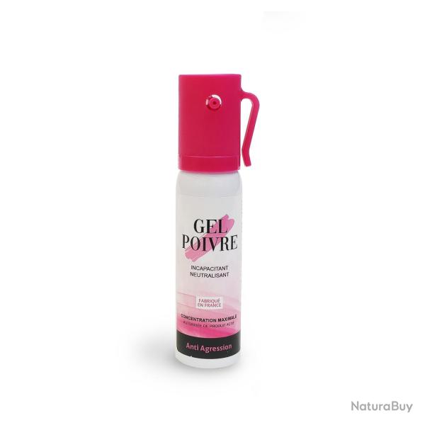 Impact Gel au Poivre 25ml Rose Compact et Discret