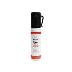 Bombe Lacrymog&egrave;ne Gel et Poivre 25ml Impact Poivre Auto-D&eacute;fense
