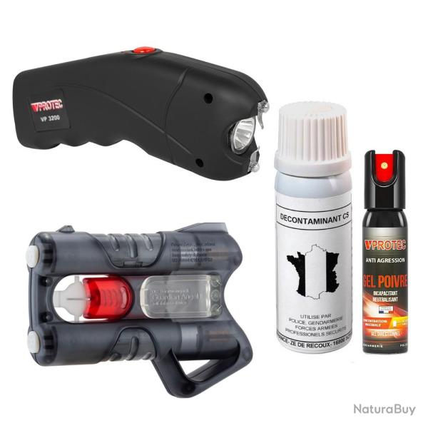 Pack D�fense Commer�ant Guardian Angel Shocker Lacrymog�ne