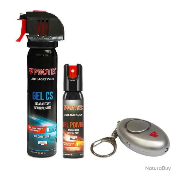Pack Alarme Pocket et Bombe Lacrymog�ne Discr�te