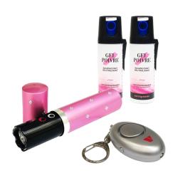 Pack de D&eacute;fense Femme Discret pour Sac &agrave; Main