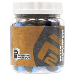 50 Billes Chalkballs Craie Bleue Noyau Acier P2P Calibre .68