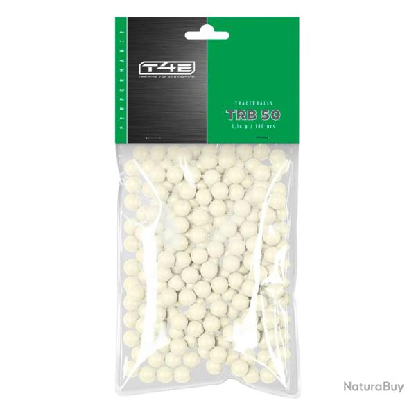 50 Billes Fluorescentes Umarex TRB Calibre .50 pour Tir de D�fense