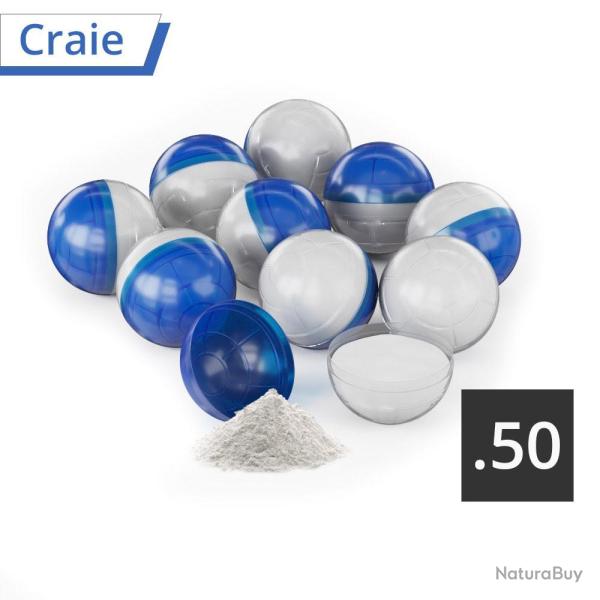 Billes entrainement craie T4E cal.50