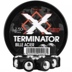 Billes cal.50 m&eacute;tal TERMINATOR