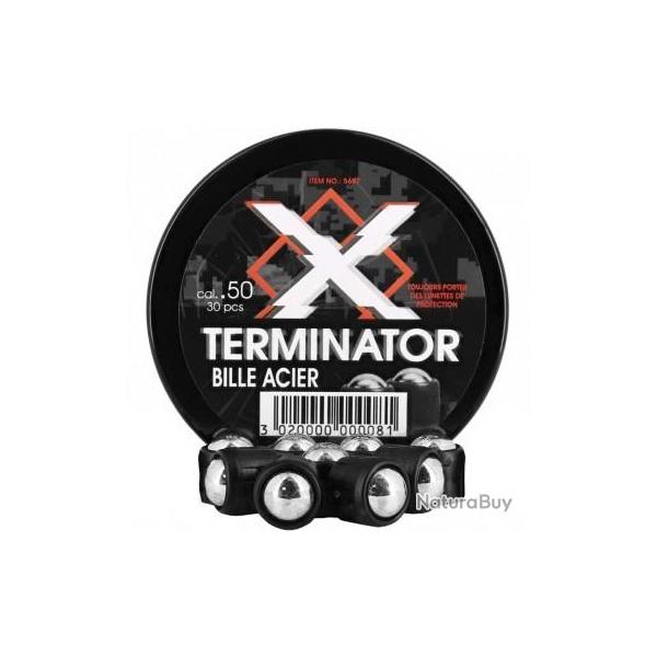 Billes cal.50 m�tal TERMINATOR