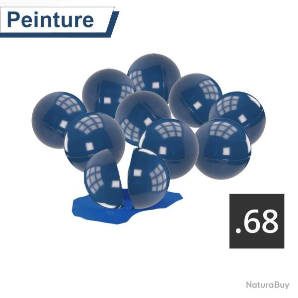 Billes Peinture marquante bleu T4E cal.68