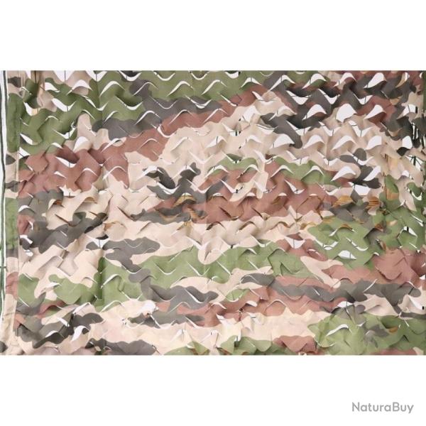B�che / Filet d'Ombrage Camo CCE - Tr�s R�sistant 300 Deniers 7.5x7.5m
