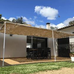 Voile d'ombrage militaire 7.5x7.5m CCE