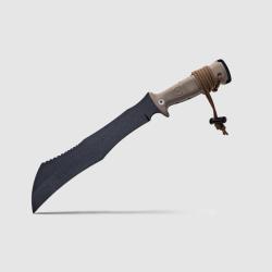 Machette JUNGLE WILDSTEER Coyote lame epoxy noire