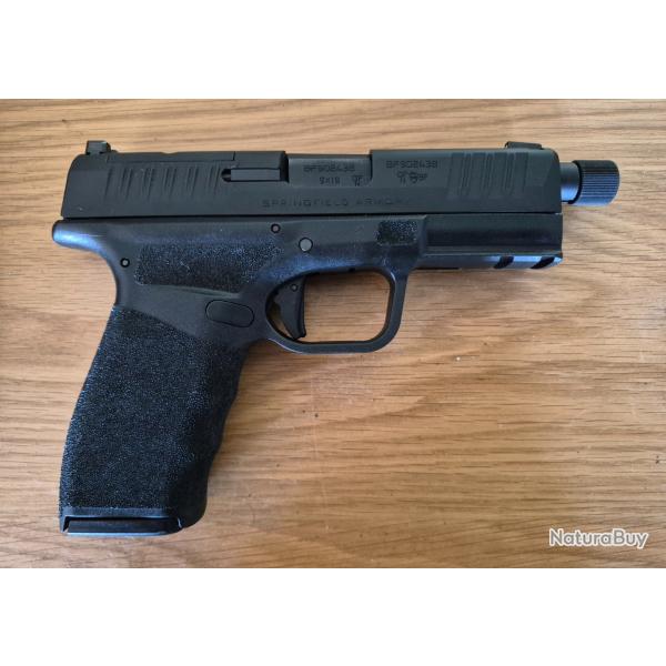 ENCH�RE � 1� SANS PRIX DE R�SERVE - SPRINGFIELD ARMORY HELLCAT PRO Optic ready - canon filet� 9x19mm
