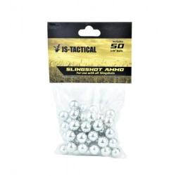Billes m&eacute;tal 9.5mm pour lance pierre